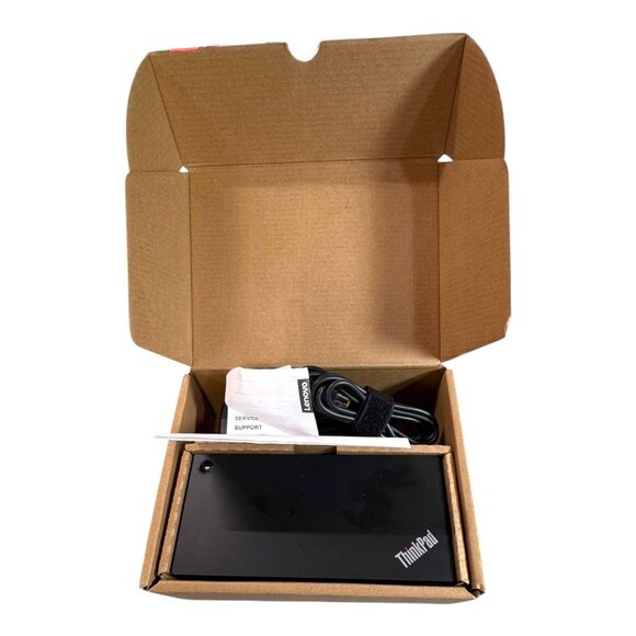 Lenovo ThinkPad 40AY Universal USB-C Docking Station Gen2 w/ DP + HDMI Cable - Picture 9 of 12
